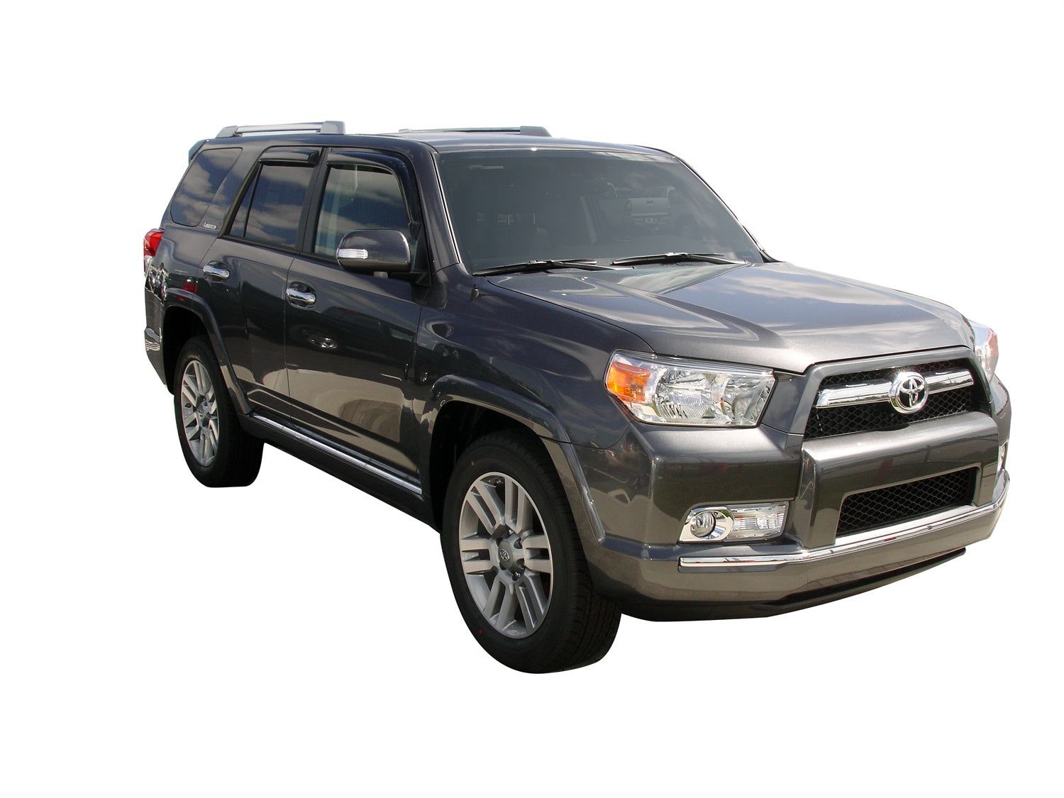 Auto Ventshade (AVS) Ventvisor® Deflector 4 pc.; Smoke Fits 2016 Toyota 4Runner