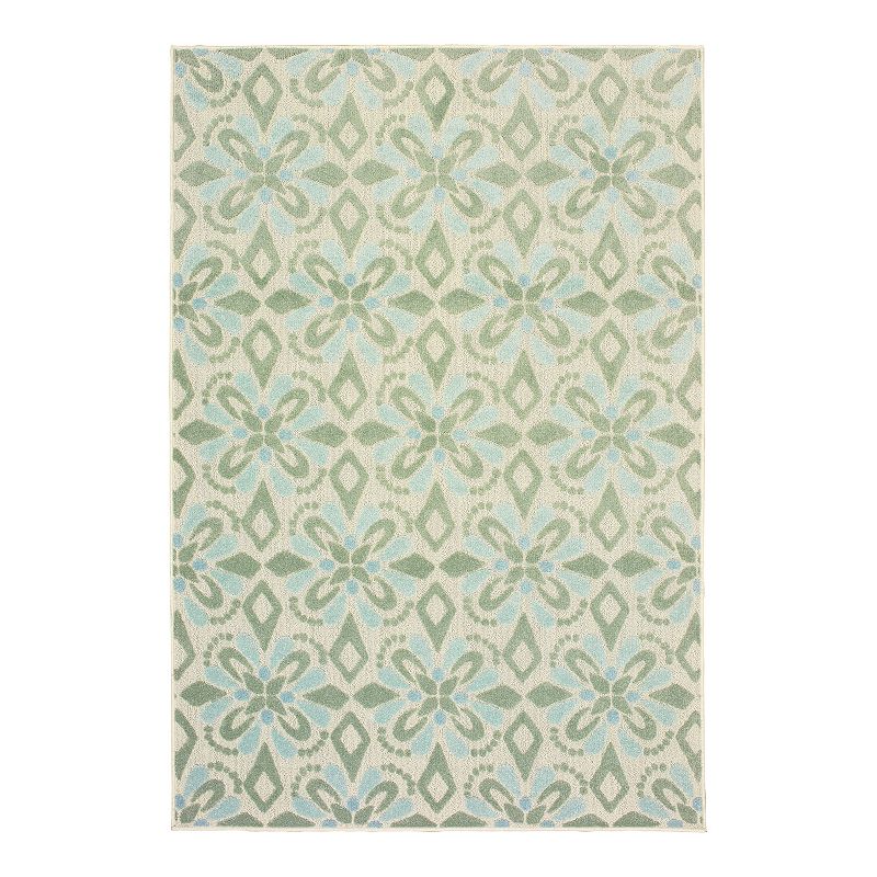 StyleHaven Belize Floral Dream Indoor Outdoor Rug