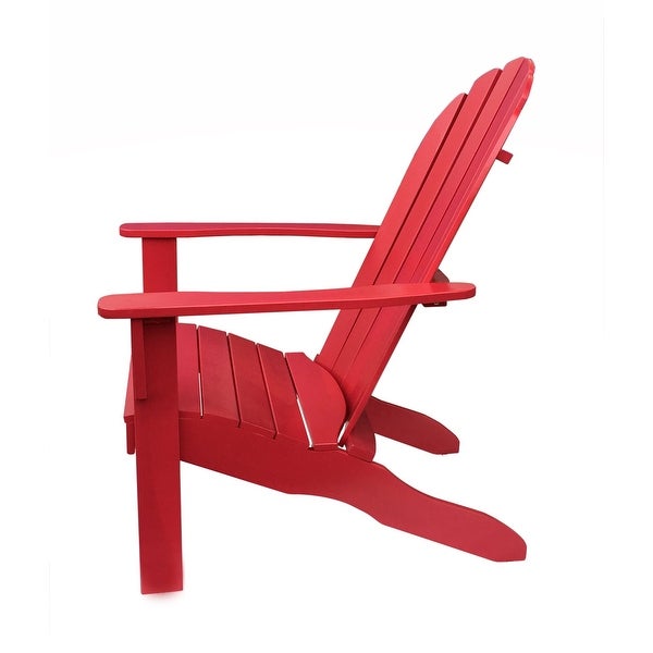 Wood Outdoor Adirondack Chair - Overstock - 36117453