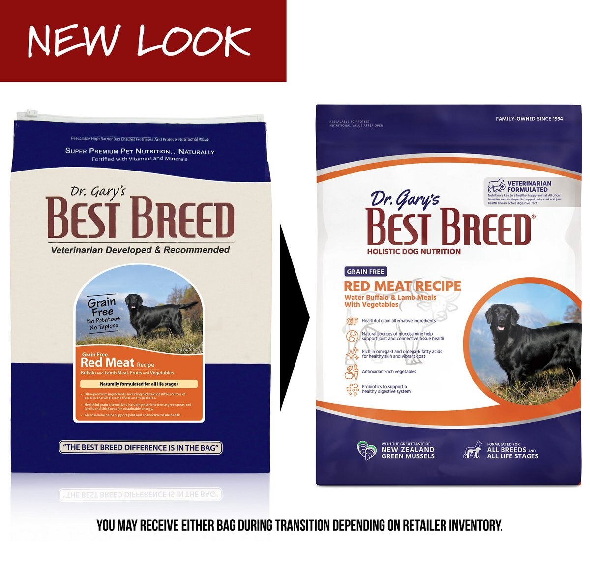 Dr. Gary's Best Breed Holistic Grain-Free Red Meat Recipe Dry Dog Food