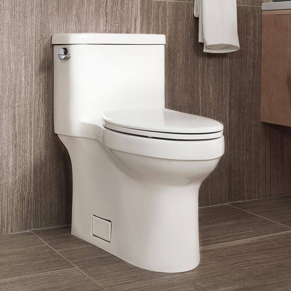 Speakman Glenwynn 12 in. Skirted 1-Piece 1.28 4.8 GPF Single Flush Elongated Toilet in White Seat Included T-5001-E