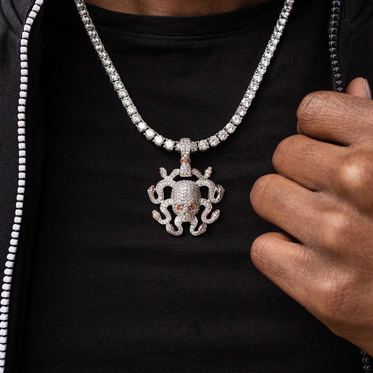 Medusa Skull Pendant