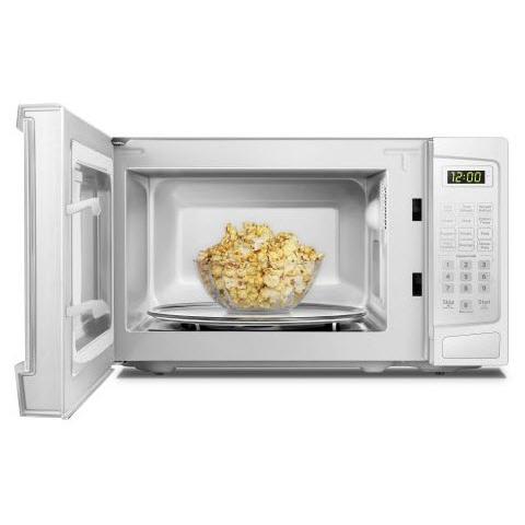 Danby 20-inch, 1.1 cu.ft. Countertop Microwave Oven with Auto Defrost DBMW1120BWW