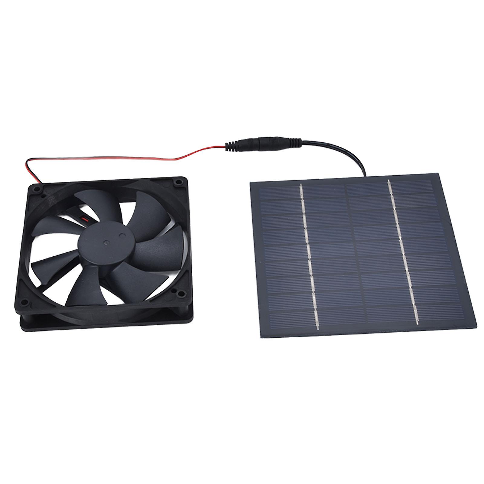 Solar Powered Exhaust Fan 10w Single Fan Waterproof Solar Panel Fan Kit For Chicken Coops Greenhouses