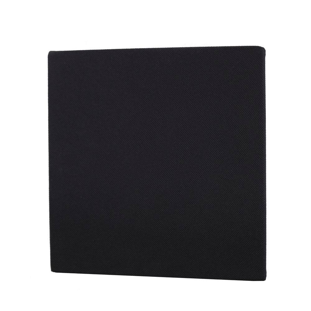 PROSOCOUSTIC WAVERoom Pro Mini 1 in. x 12 in. x 12 in. Diffusion-Enhanced Sound Absorbing Acoustic Panels in Black (8-Pack) WRP-Mini8-BK