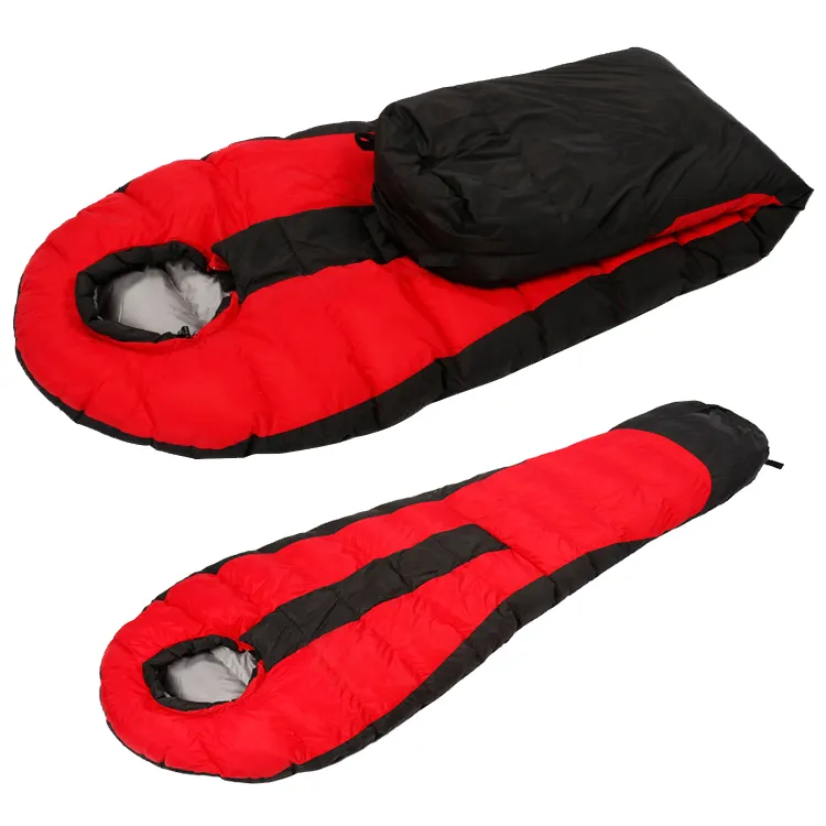 Outdoor Travel Camping Hiking Sleeping Bag Cold Weather Down Sleeping Bag For Travel