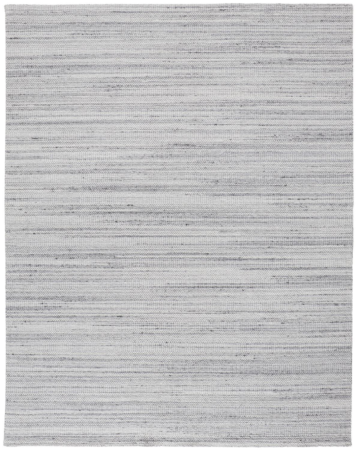 Foxwood Hand Woven Light Gray and Silver Rug by BD Fine