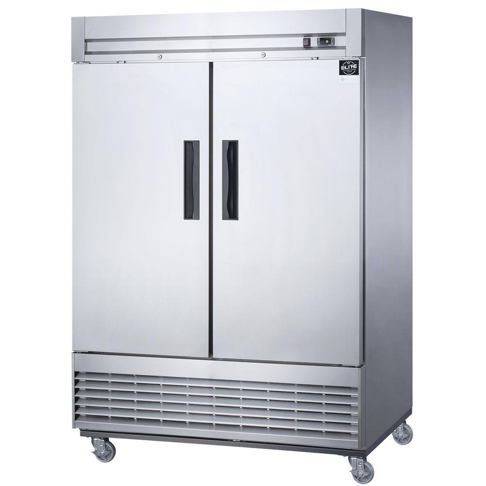 Elite Kitchen Supply 40.7 cu. ft. Auto-Defrost Commercial Upright Reach-in Freezer in Stainless Steel EKS-E60F