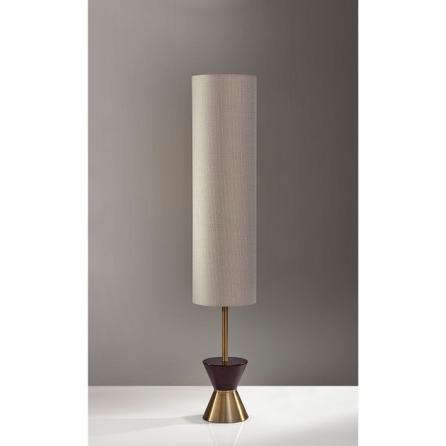 Carmen Floor Lantern Brass Adesso