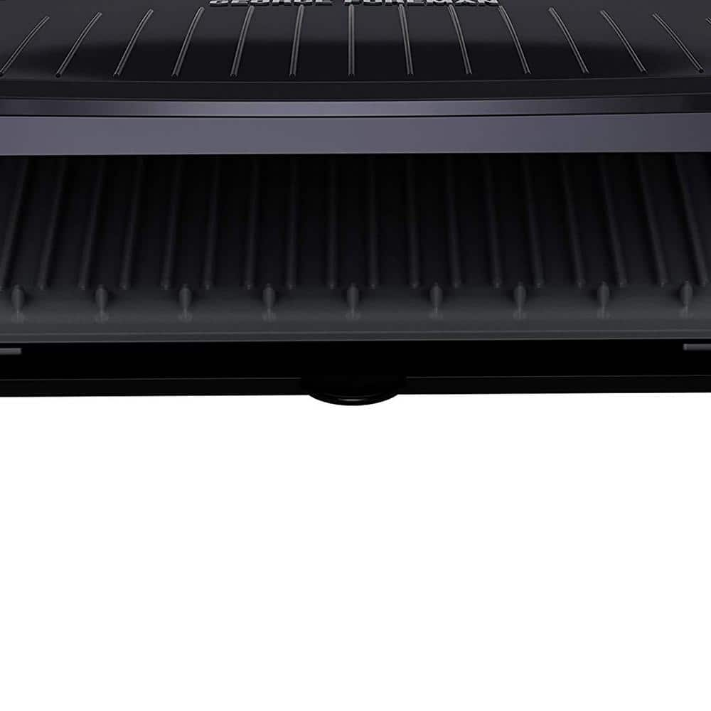 George Foreman 9 Serving Classic Plate Electric Indoor Grill and Panini Press in Gunmetal Grey 985118529M