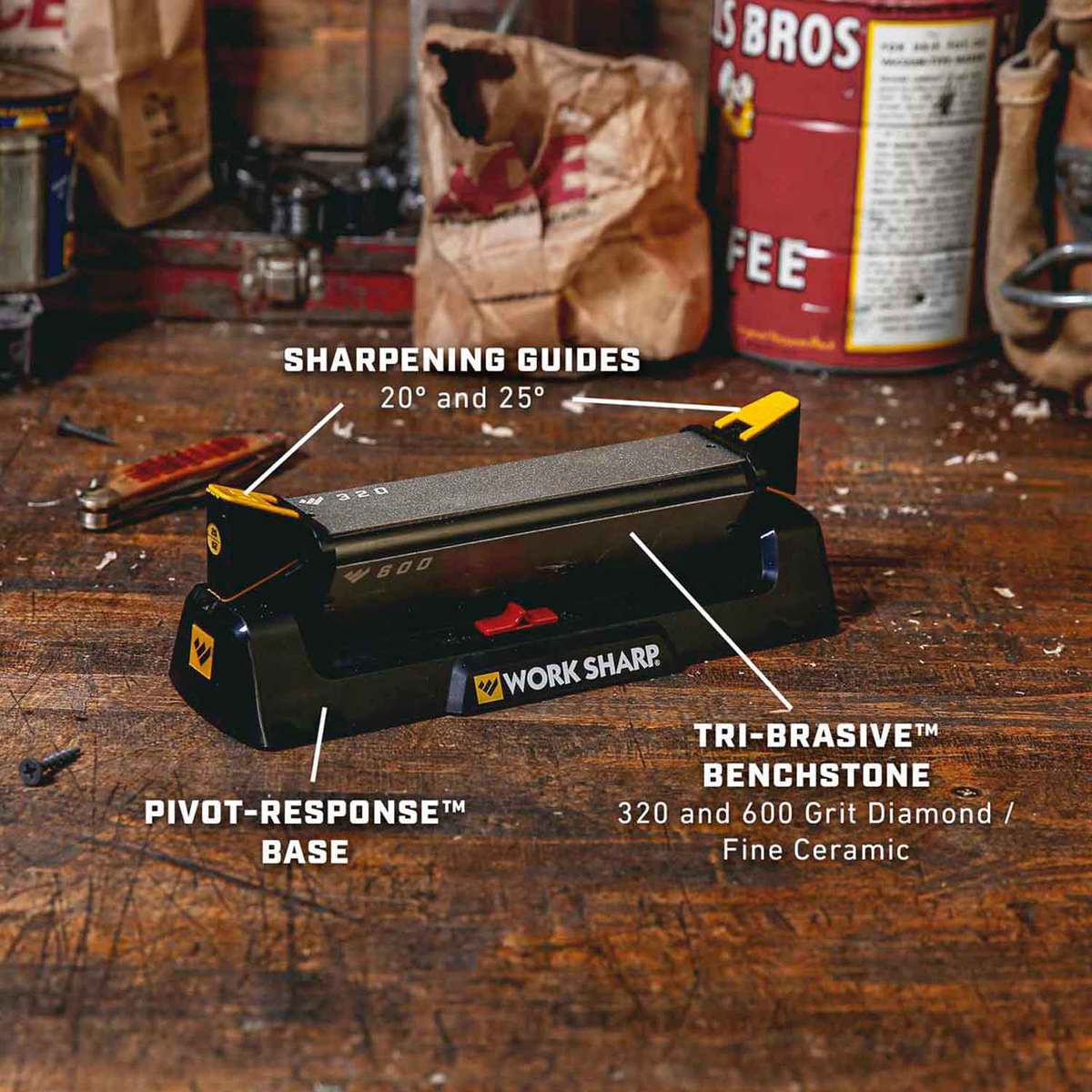 Work Sharp Benchtop Benchstone Knife Sharpener