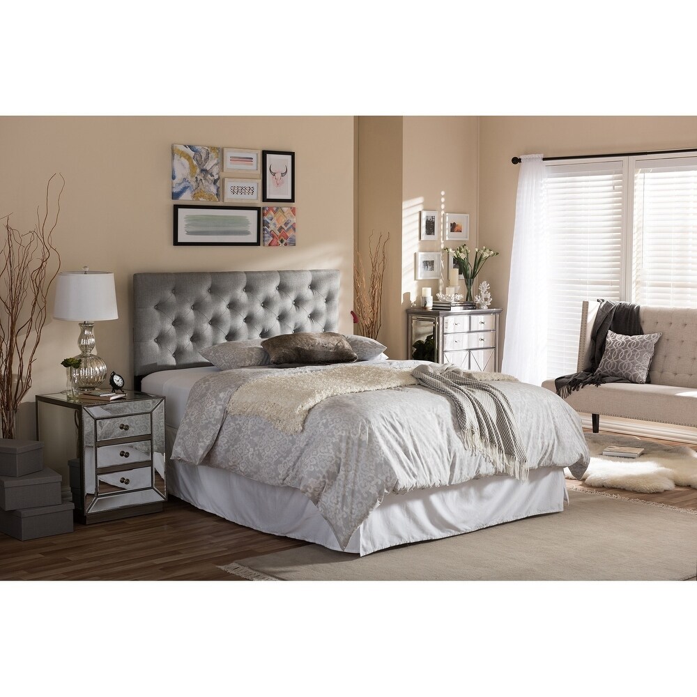 Silver Orchid Ahern Contemporary Headboard