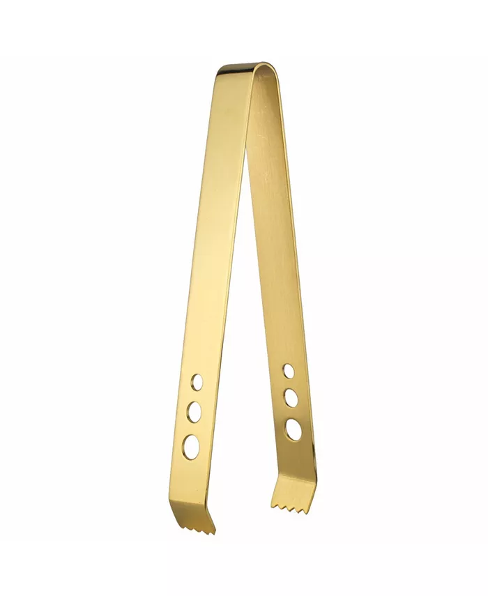 Prince of Scots 24K Gold-Plate 7 Inch Professional Series Ice Tongs