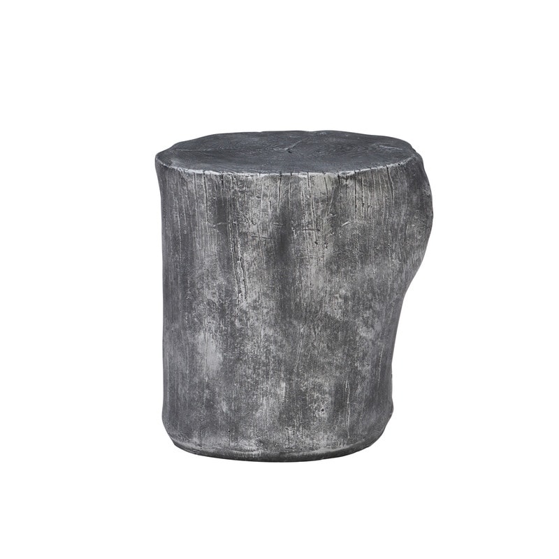 Linon Hunter Stump End Table Stool