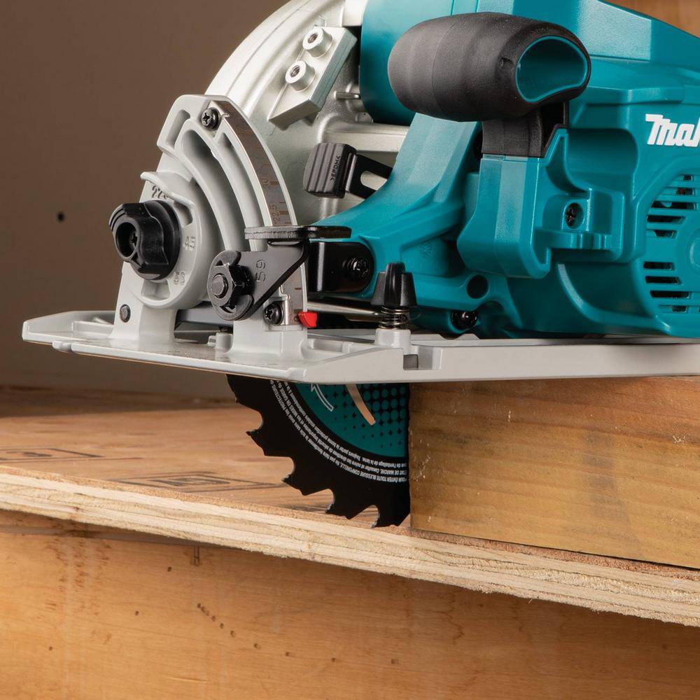 Makita 18V X2 LXT (36V) Brushless Cordless 7.25 in. Circular Saw (Tool-Only) wBonus 7.25 in. Carbide-Tipped Saw Blade XSH06Z-B61656