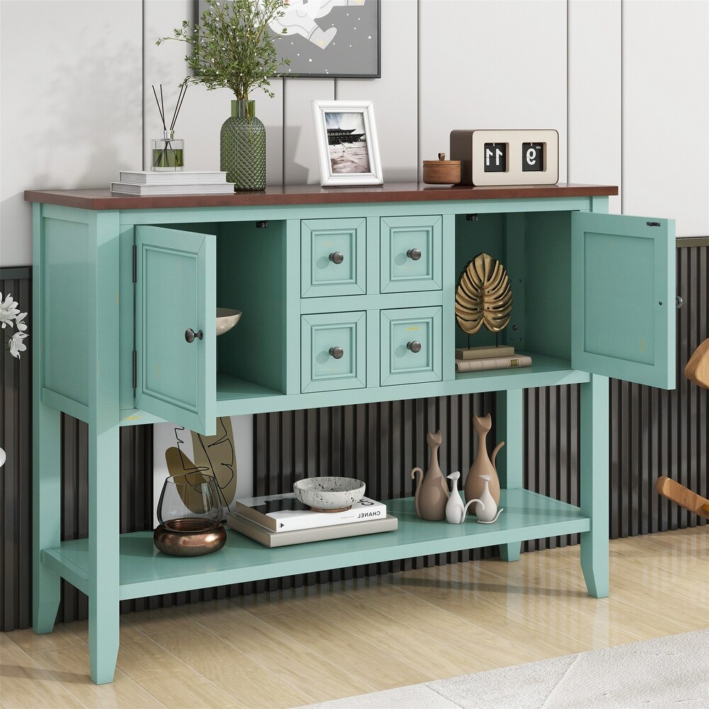 Storage Vintage Console Table