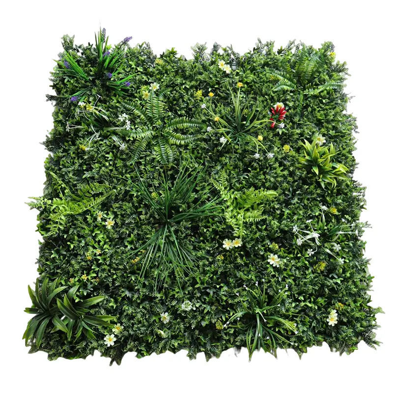 Hot Sale Uv Protected Garden Supplies Artifical Green Wall Green Wall Artificial Green Wall Module