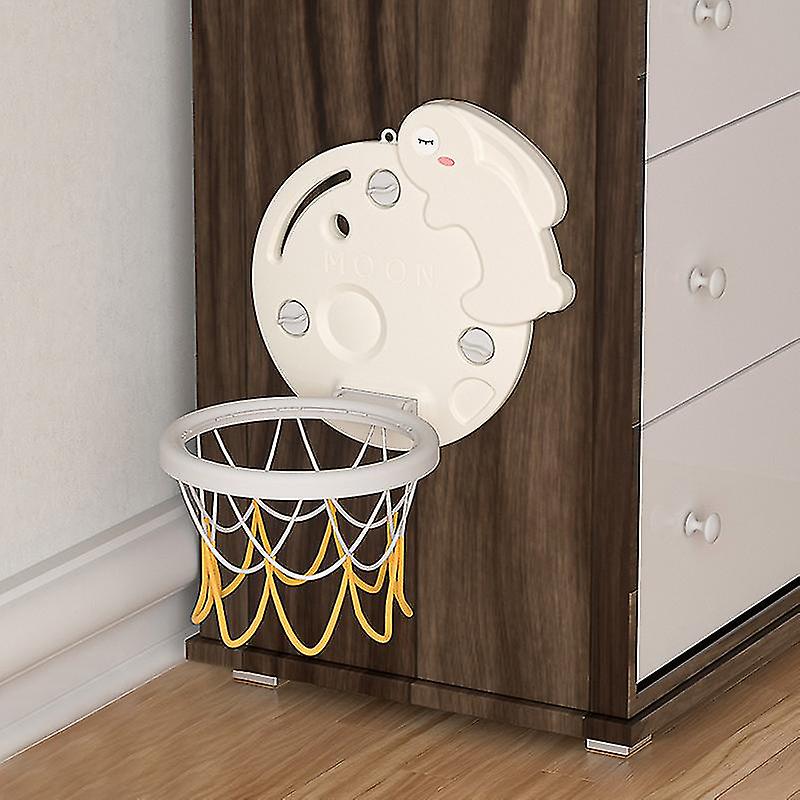 Livingandhome Kids Sport Toy Basketball Hoop Mounted Mini Basketball And Hoop For Kids Toddler