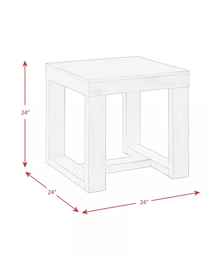 Picket House Furnishings Drew Square End Table