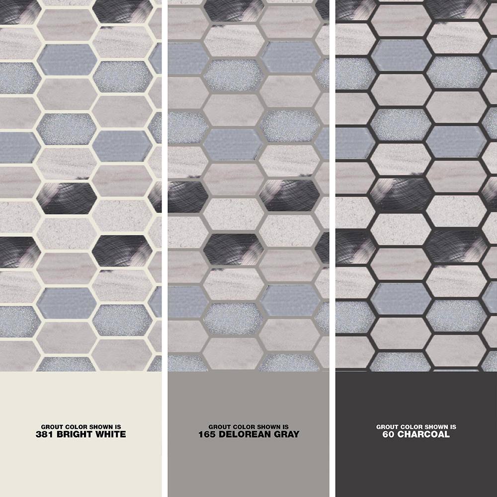 MSI Harlow Picket 12 in. x 12 in. Mixed Multi-Surface Mosaic Tile (1 sq. ft.  each) SGLSMT-HARPK8MM