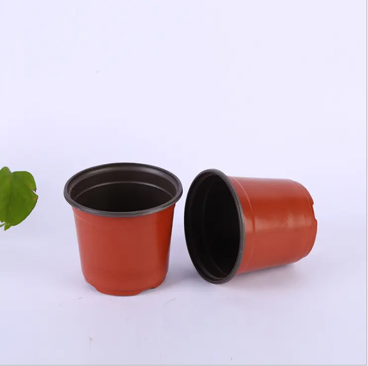 Gallon pots green plants balcony pot potted roses resin plastic plastic nursery plant in Quality Assurance