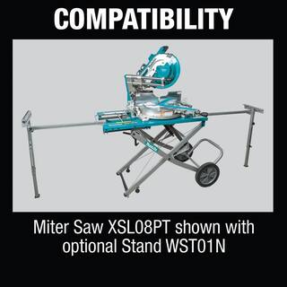 Makita 18V X2 LXT Lithium-Ion (36V) 12 in. Brushless Dual-Bevel Sliding Compound Miter Saw AWS Capable (Tool-Only) XSL08Z