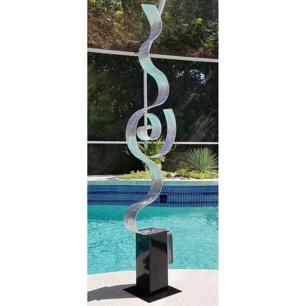 Statements2000 Large Metal Sculpture Modern Abstract Art Decor by Jon en   Looking Forward   62\