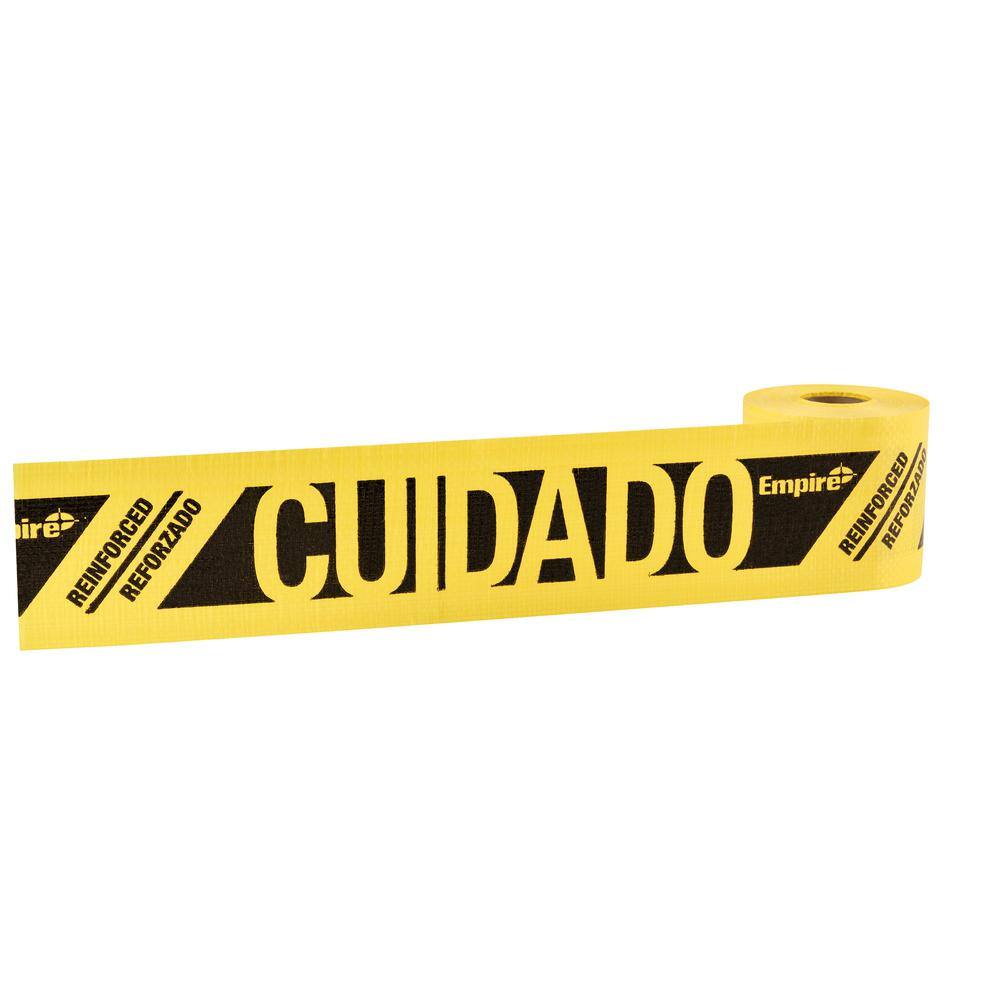 Empire 3 in. x 100 ft. Reinforced Caution Tape 76-0101