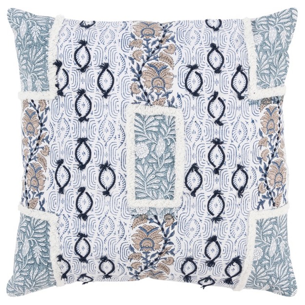 Boho Throw Pillow Cover Rizzy Home