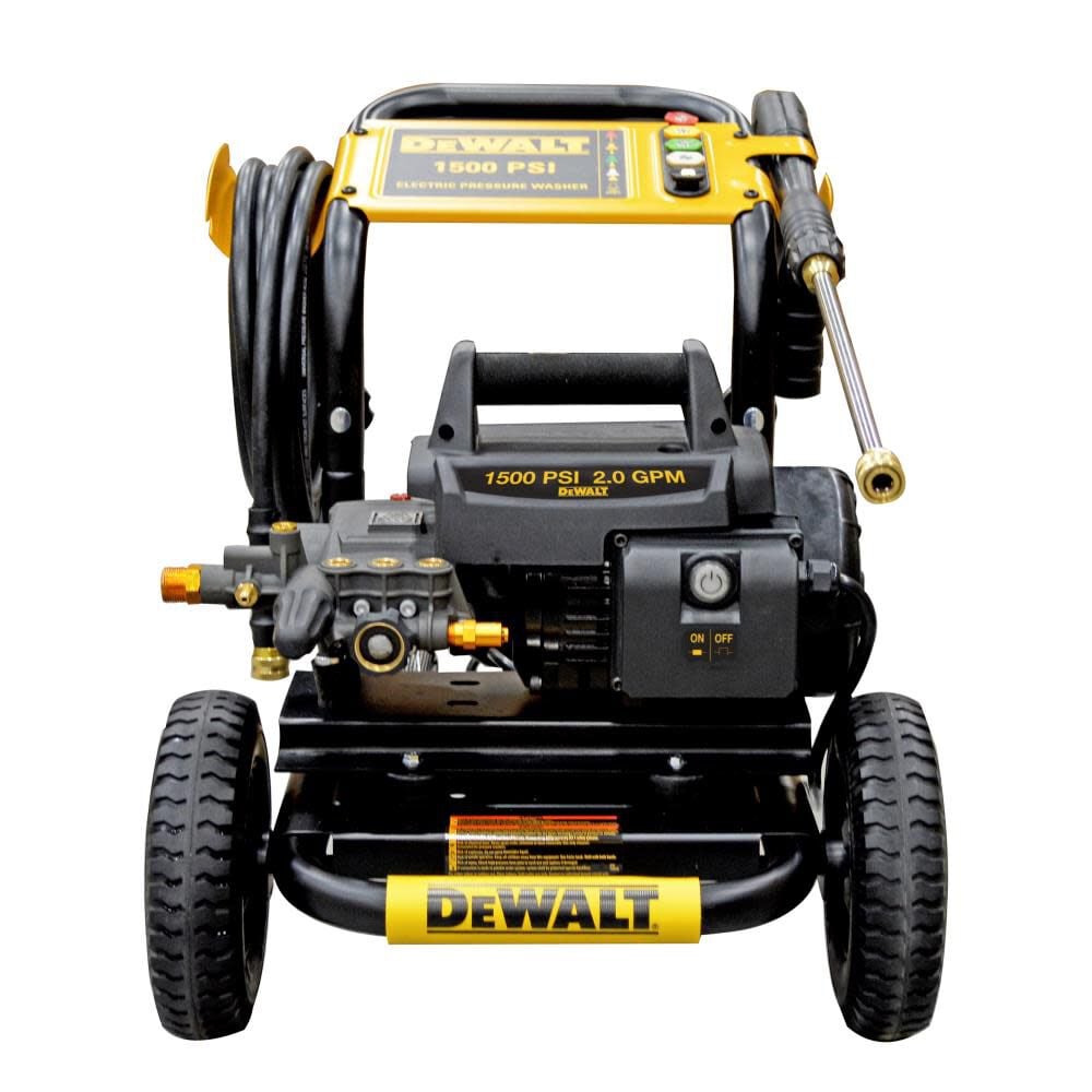 DEWALT DXPW1500E 1500 PSI at 2.0 GPM Cold Water Residential Electric Pressure Washer DXPW1500E from DEWALT