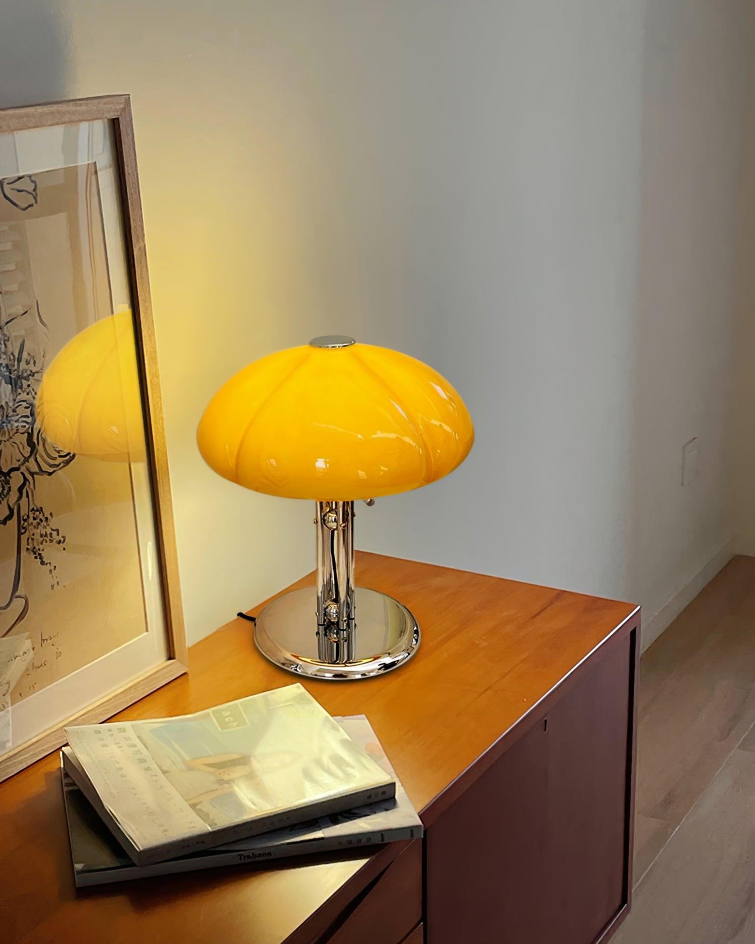 Mushroom Bauhaus Table Lamp