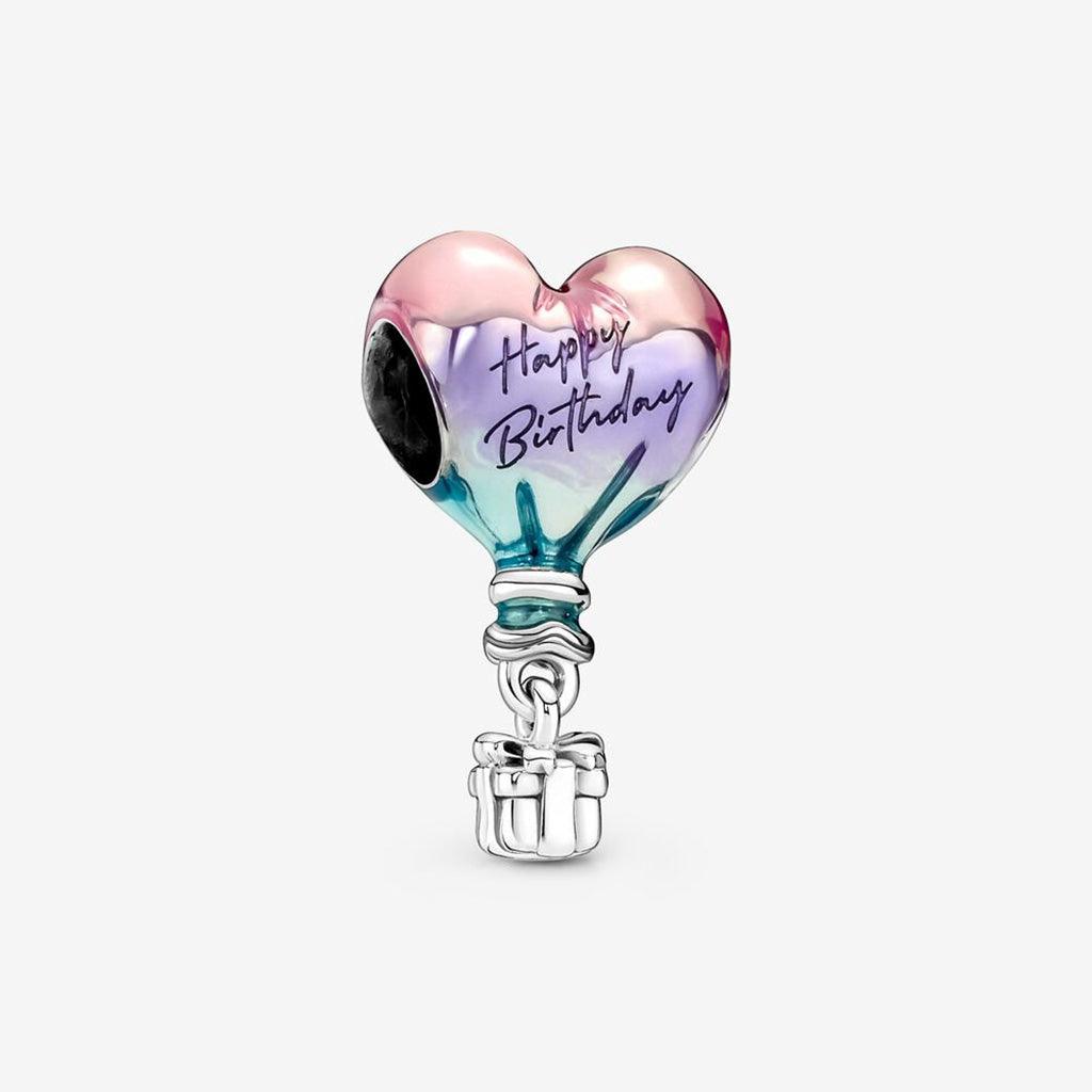 PANDORA  Happy Birthday Hot Air Balloon Charm