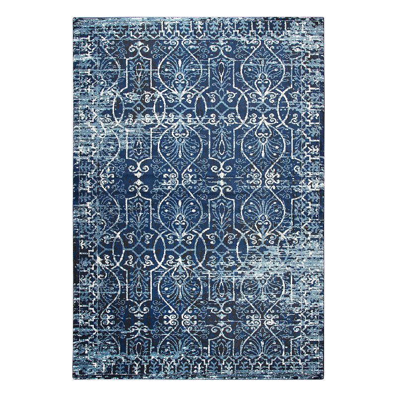 Rizzy Home Panache Transitional Scrollwork Trellis Rug