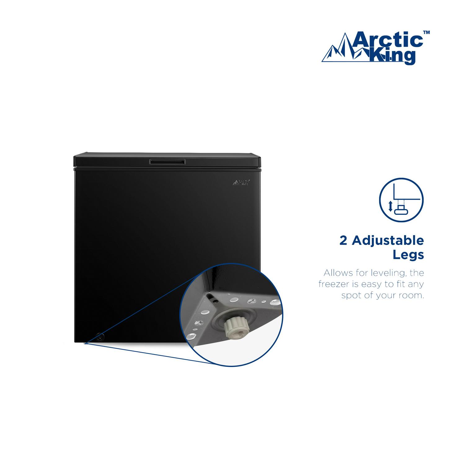 Arctic King 7 Cu ft Chest Freezer Black  Crowdfused