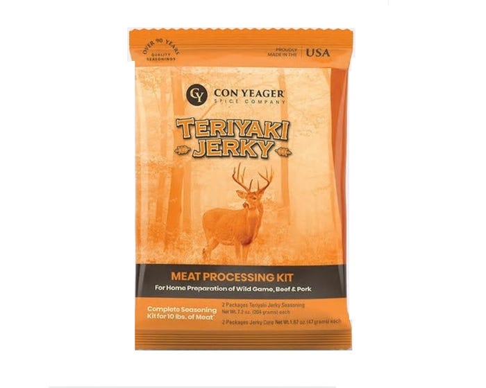 Con Yeager Spice Wild Game Teriyaki Jerky Kit - 40980