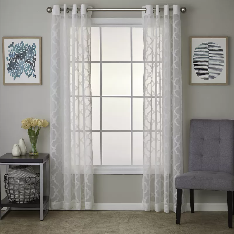 SKL Home Miranda 1-panel Window Curtain