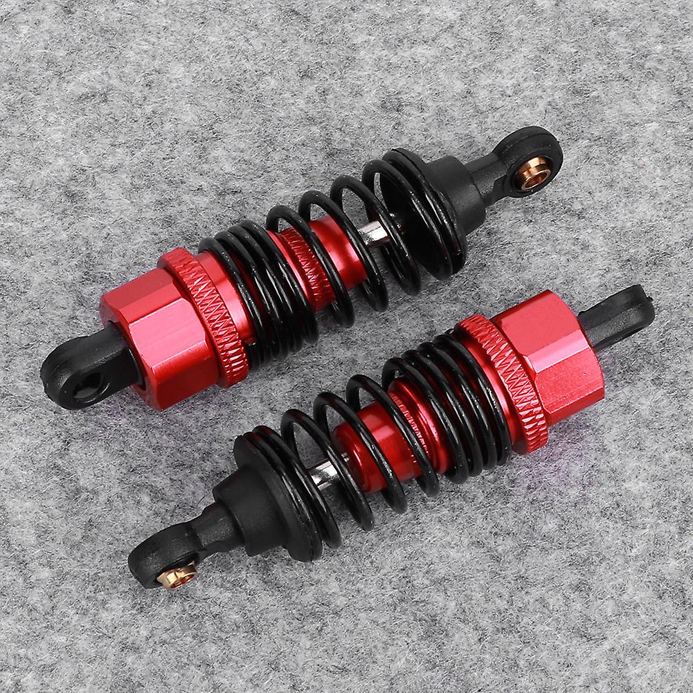 2pcs 1/10 Metal Shock Struts Damper Fit For Hsp Rc Car Model Part Accessory Red60mm