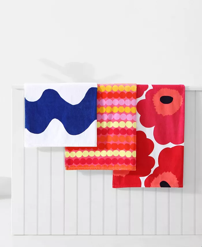 Marimekko Lokki Cotton Terry Oversized Beach Towel 70 x 40