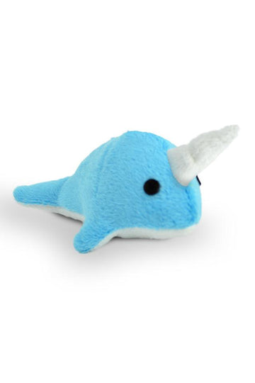 Our Pets Play-N-Squeak Narwhal Cat Toy