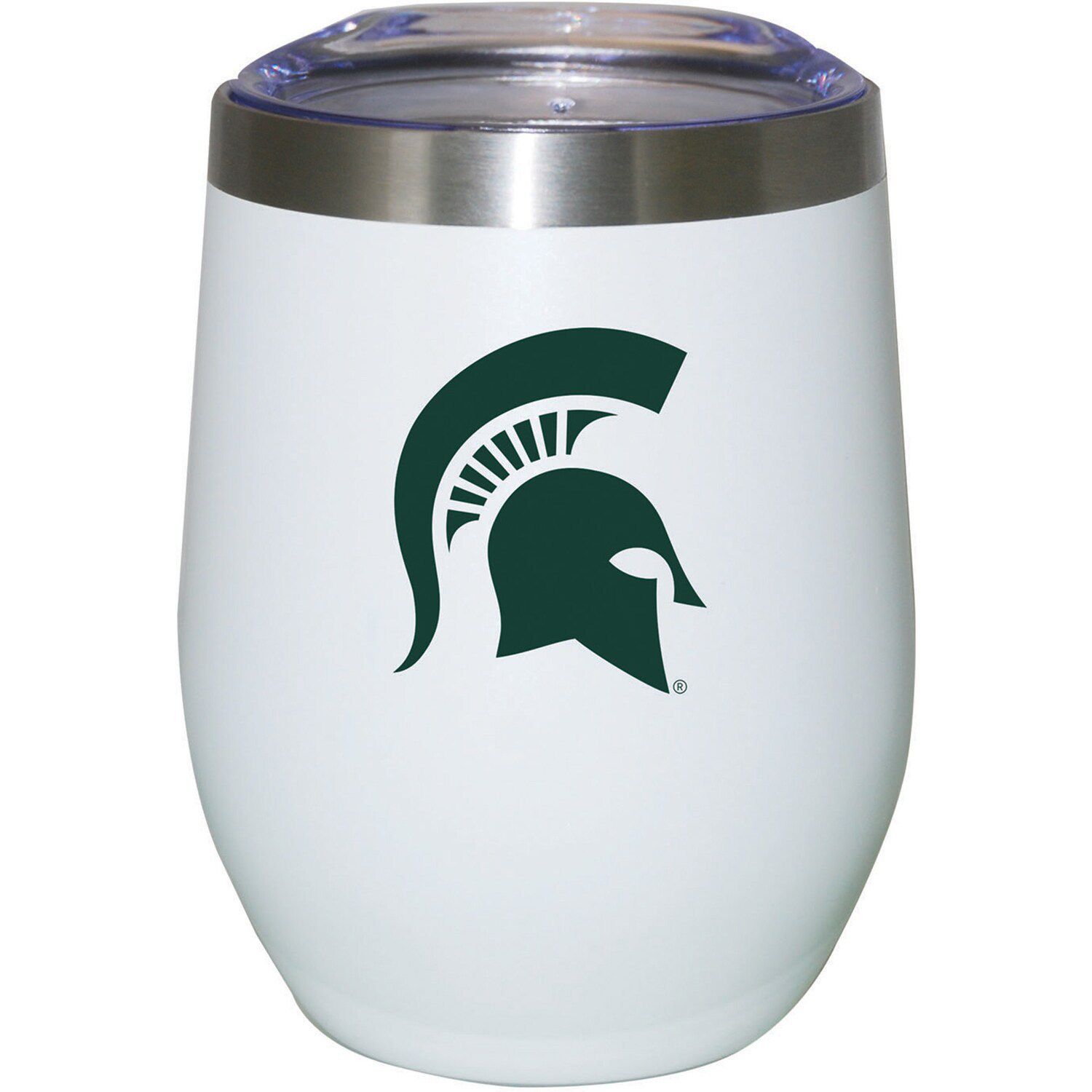 Michigan State Spartans 12oz. Logo Stemless Tumbler