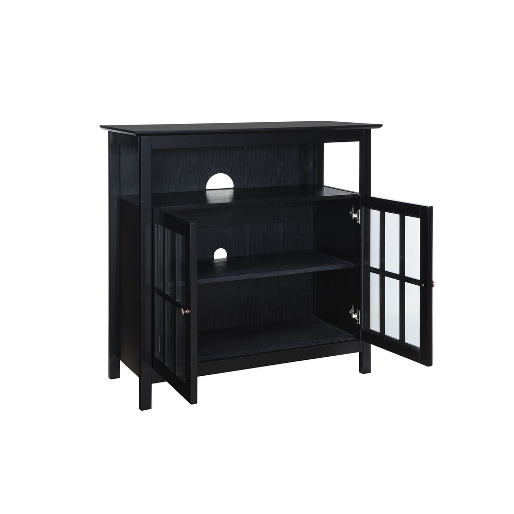 Convenience Concepts Big Sur Highboy 40 inch TV Stand with Storage Cabinets