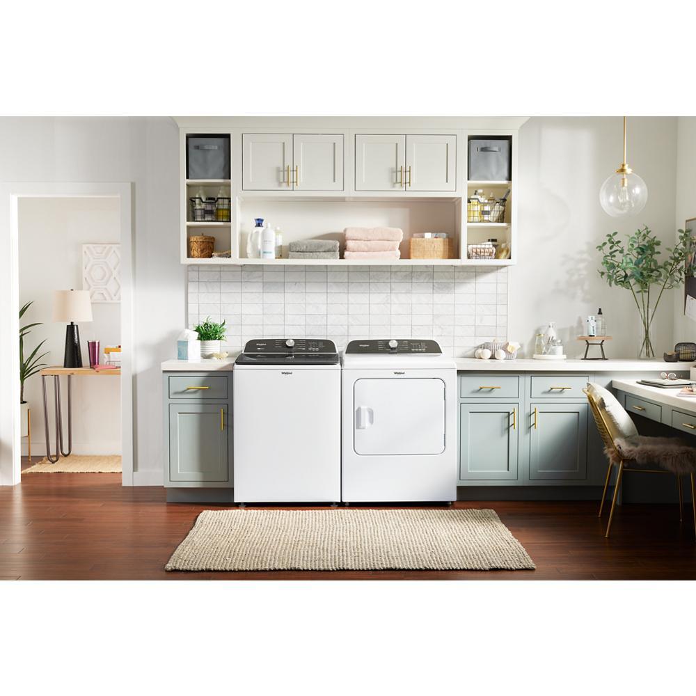 Whirlpool WED6150PW 7.0 Cu. Ft. Whirlpool® Top Load Electric Dryer With Moisture Sensor