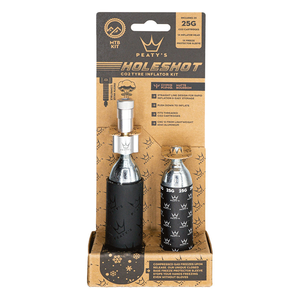 Peaty's HoleShot CO2 Tyre Inflator