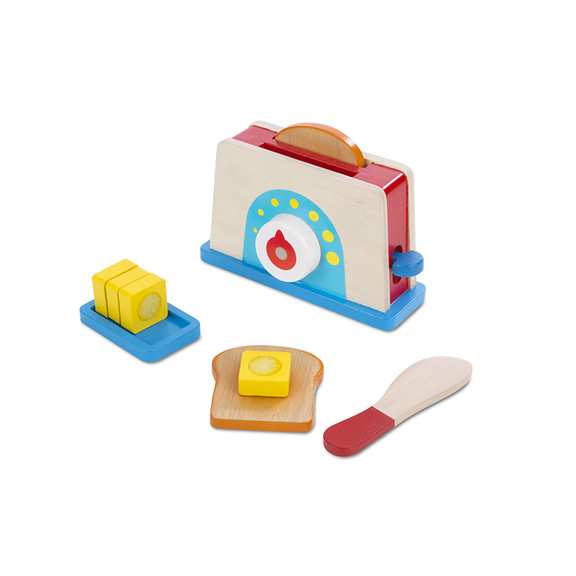 Melissa   Doug LCI9344 Bread   Butter Toast Set