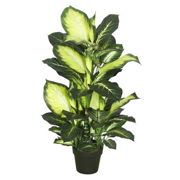 Vickerman TA170201 40 Dieffenbachia w/pot Green W...