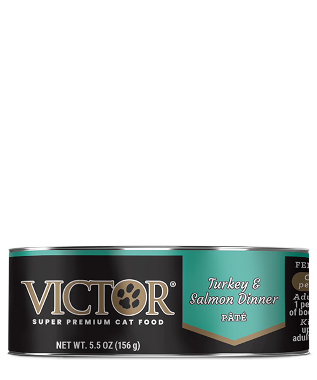 Victor Cat Turkey and Salmon Pate， 5.5oz