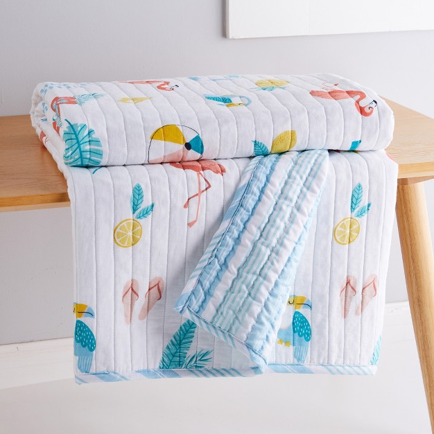 Summertime Quilted Throw Levtex Home