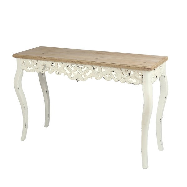 The Curated Nomad Anin Victorian Console and Entry Table