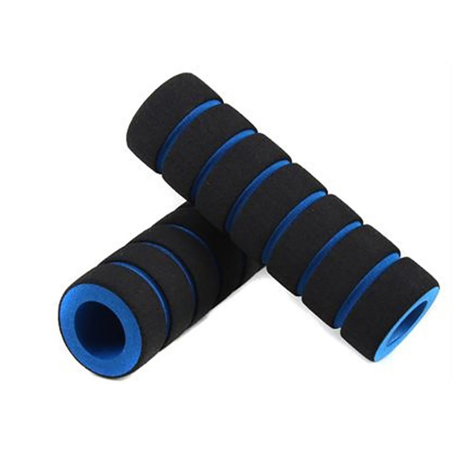 1 Pair Mtb Bicycle Bike Non-slip Soft Foam Handlebar Grip Cycling Riding Handle Covers