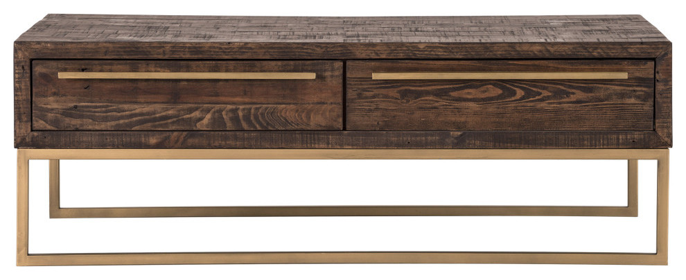 Monterey Coffee Table   Rustic   Coffee Tables   by Alpine Furniture  Inc  Houzz